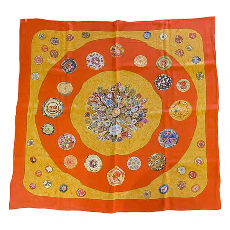 hermes carre 160 orange|hermes scarf artwork.